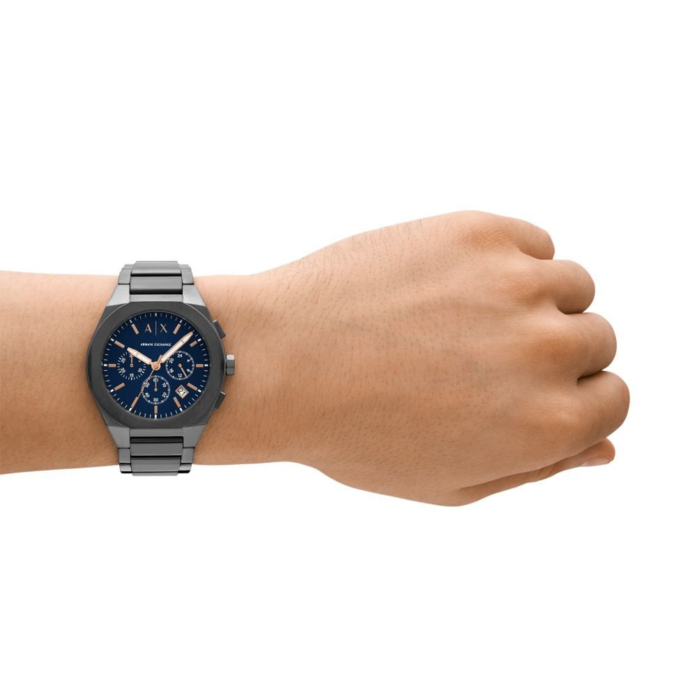 AX Gun Metal Chrono -42mm