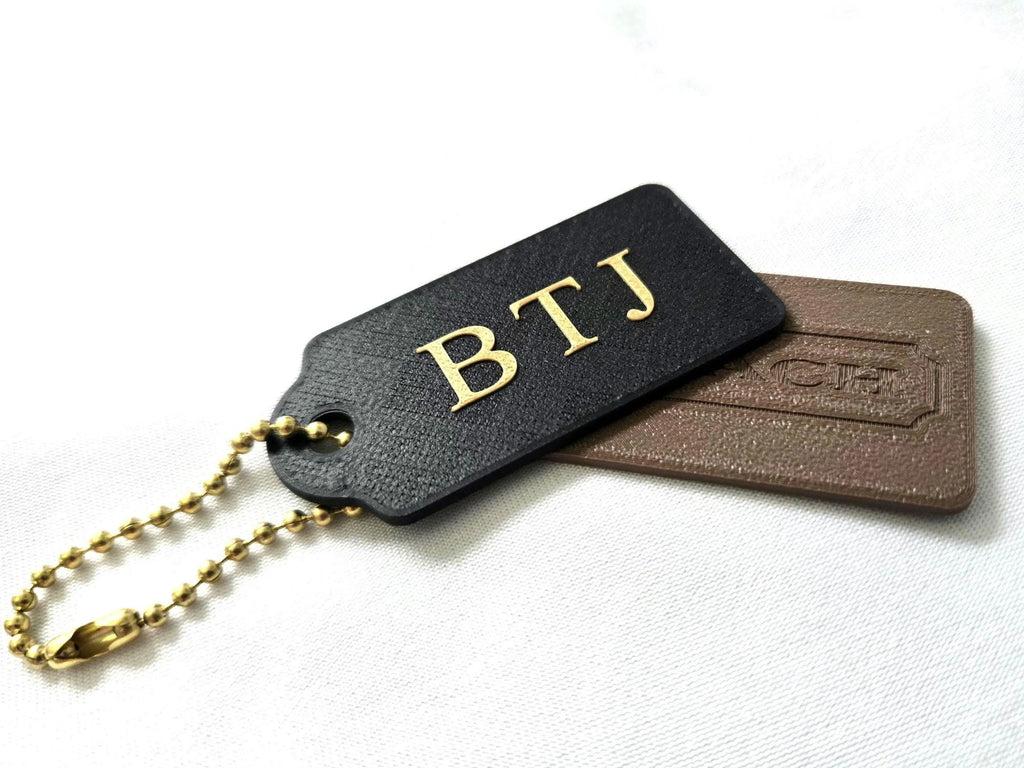 BAG ENGRAVING WITH INITIALS